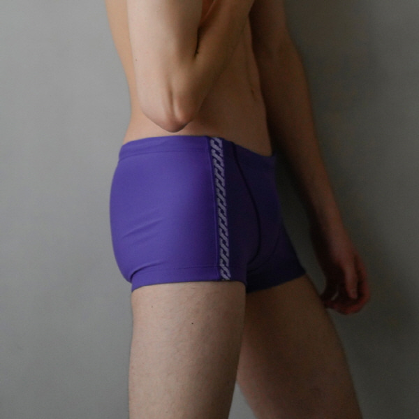 후그 / 솔리드 미니사각 슬림핏 탄탄이 남자 실내수영복 MFT912 + 디자인 수모 증정