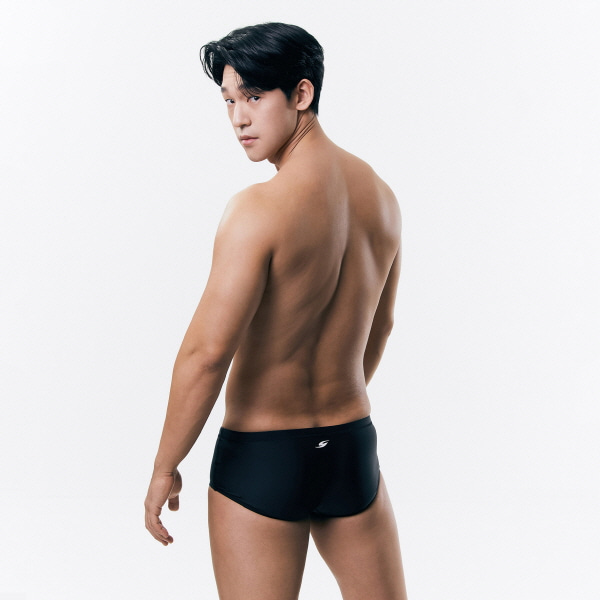 센티 / 블랙스완 세미 숏사각 남자 실내 수영복 MSP-3001 디자인 수모 증정