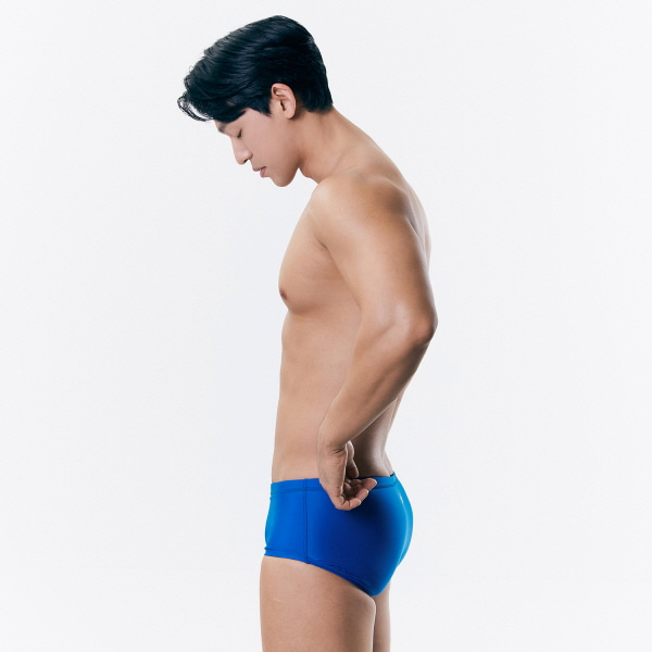 센티 / 팔레트 BL 세미 숏사각 남자 실내 수영복 MSP-3003 디자인 수모 증정