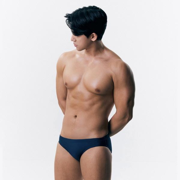 센티 / 팔레트 NV 다이빙핏 삼각 남자 실내 수영복 MST-5002 디자인 수모 증정