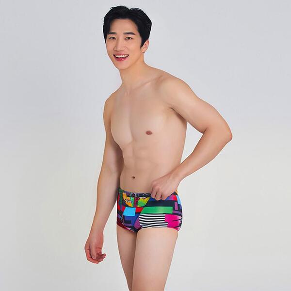 랠리 / 남자 수영복 세트 NSMR470 + 디자인 수모 증정