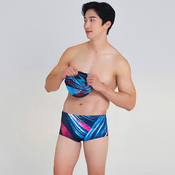 랠리 / 남자 수영복 세트 NSMR471 + 디자인 수모 증정