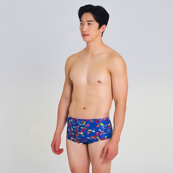 랠리 / 남자 수영복 세트 NSMR472 + 디자인 수모 증정