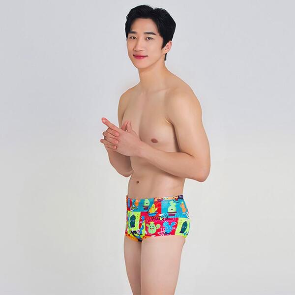 랠리 / 남자 수영복 세트 NSMR474 + 디자인 수모 증정