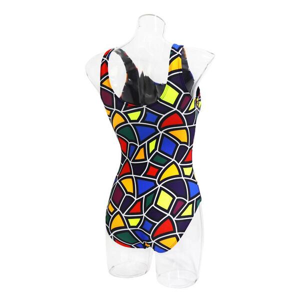 엑스블루 / 여성 아쿠아복 수영복 XBL-0021-28 + 디자인 수모 증정