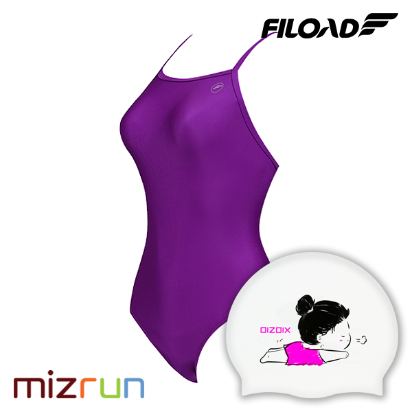필로드 / 여자 수영복 세트 FLCE-0007 + 디자인 수모 증정