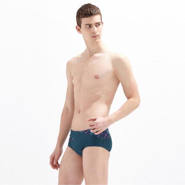 후그 / 슬라이스 숏사각 슬림핏 남자 실내 수영복 MFT873 + 디자인 수모 증정