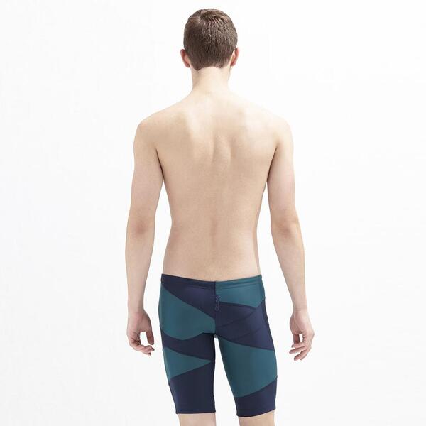 후그 / 슬라이스 5부 슬림핏 남자 실내 수영복 MLT882 + 디자인 수모 증정