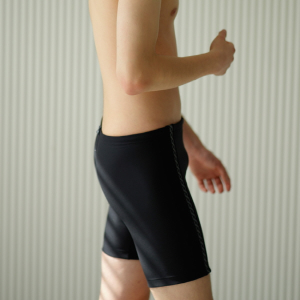 후그 / 솔리드 4부 레귤러핏 탄탄이 남자 실내수영복 MMT934 + 디자인 수모 증정