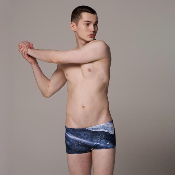 랠리 남자 실내 수영복 탄탄이 숏사각 스퀘어 OSMR674 디자인 수모 증정