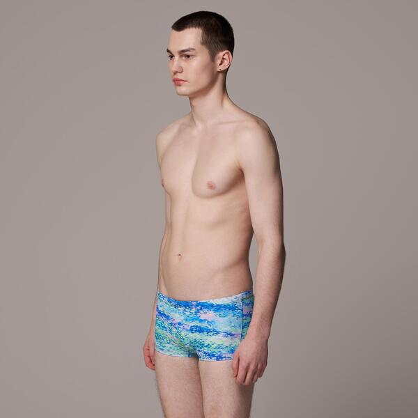 랠리 남자 실내 수영복 탄탄이 숏사각 스퀘어 OSMR677 디자인 수모 증정