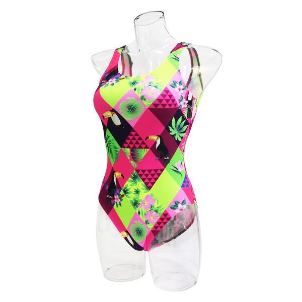 엑스블루 / 여성 아쿠아복 수영복 XBL-0021-32 + 디자인 수모 증정