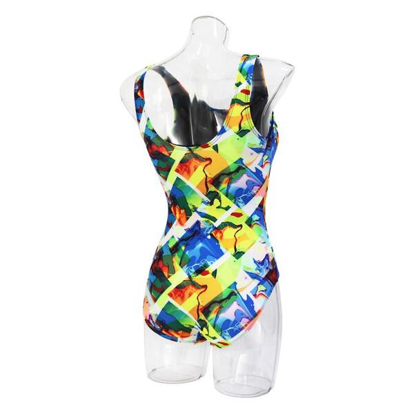 엑스블루 / 여성 아쿠아복 수영복 XBL-0021-36 + 디자인 수모 증정