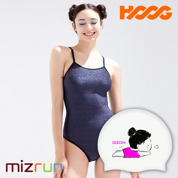 후그 / 여자 수영복 세트 WSM1559 + 디자인 수모 증정