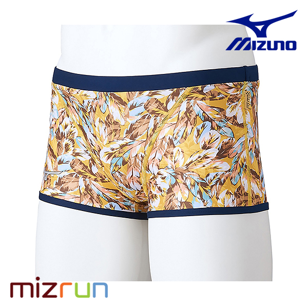미즈노 / 사각 탄탄이 수영복 옐로우 N2MBA075-45