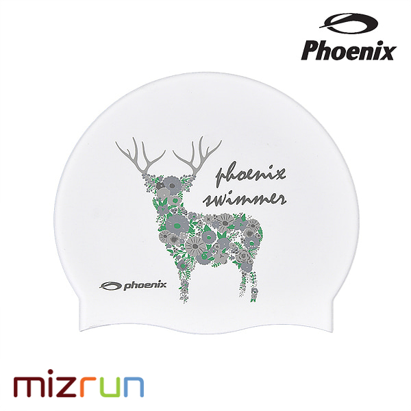피닉스 / 디자인 실리콘 수모 사슴 deer White