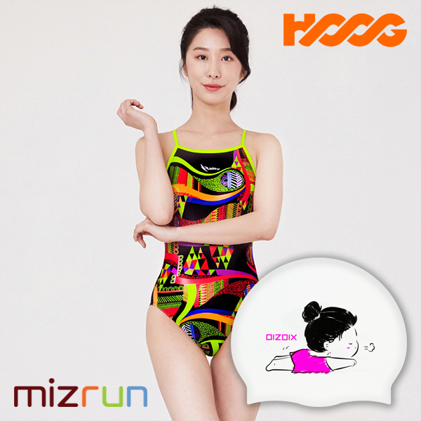 랠리 / 여자 수영복 세트 MSLA249 + 디자인 수모 증정