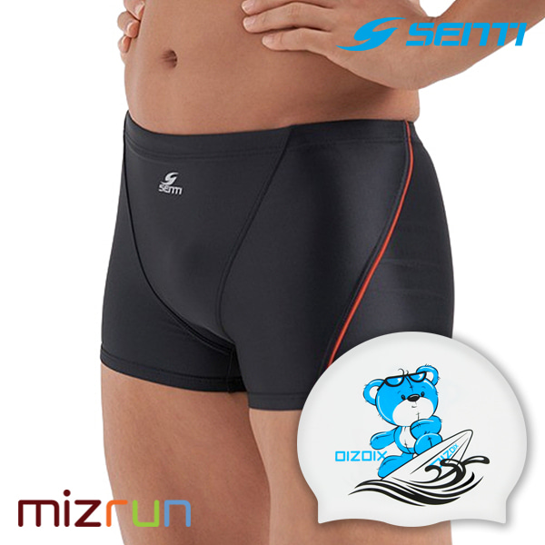 센티 / 남자 수영복 세트 MSB-21B603 + 디자인 수모 증정