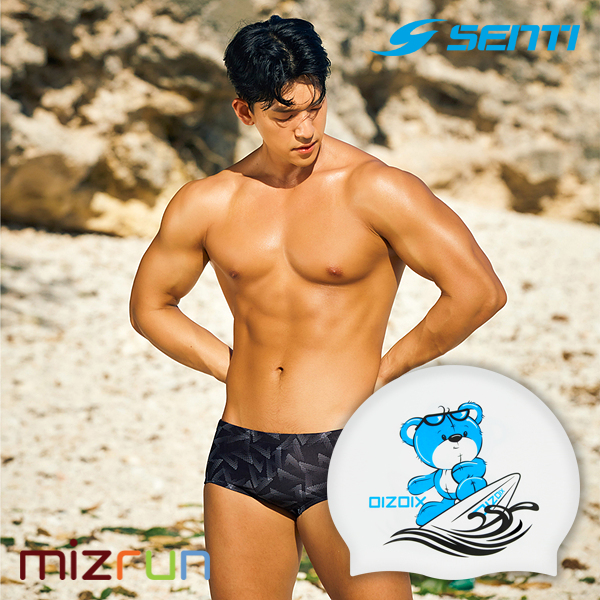 센티 / 남자 세미 숏사각 수영복 메테오로 MSP-23475 + 디자인 수모 증정