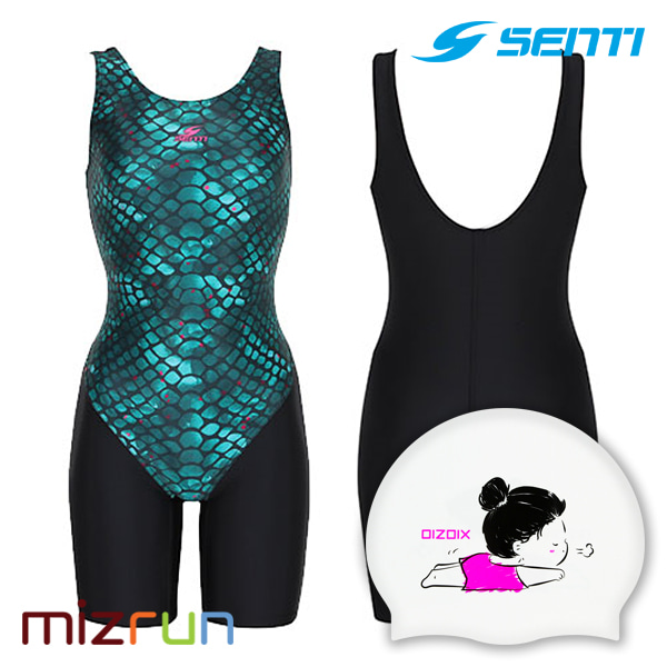 센티 / 여자 수영복 세트 WSA-20502 + 디자인 수모 증정