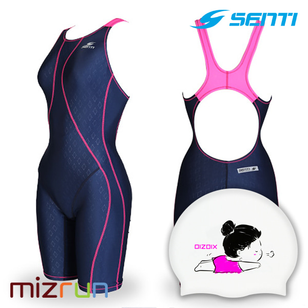 센티 / 여자 수영복 세트 WSD-1023S + 디자인 수모 증정