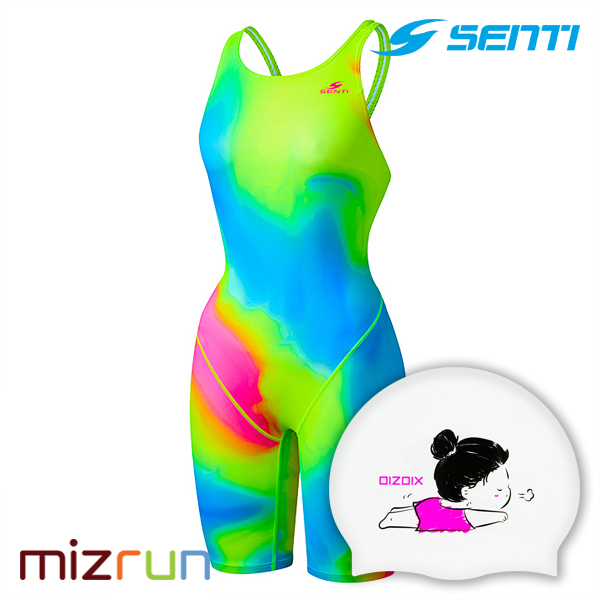 센티 / 여자 수영복 세트 WSDT-23103 + 디자인 수모 증정