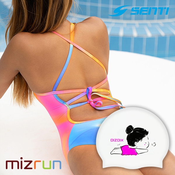 센티 / 여자 수영복 세트 WSM-20948 + 디자인 수모 증정