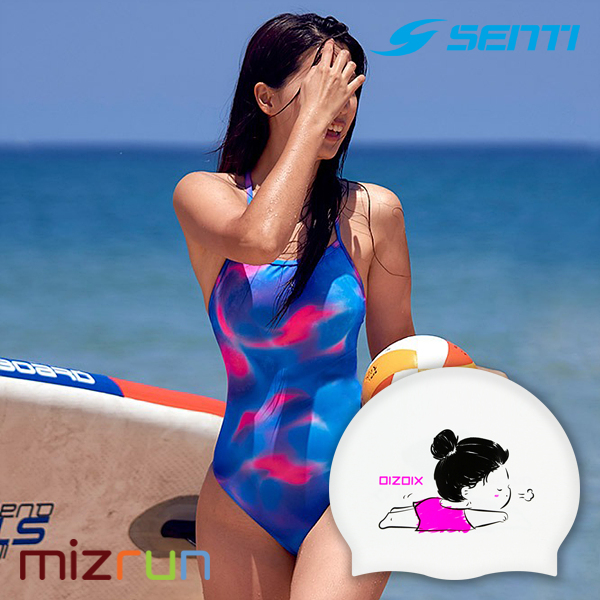 센티 / 여자 수영복 세트 WSM-21944 + 디자인 수모 증정