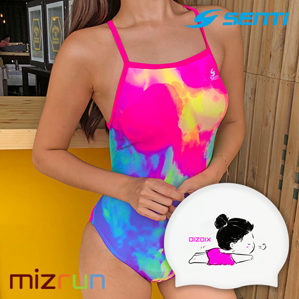 센티 / 여자 수영복 세트 WSM-9961 + 디자인 수모 증정