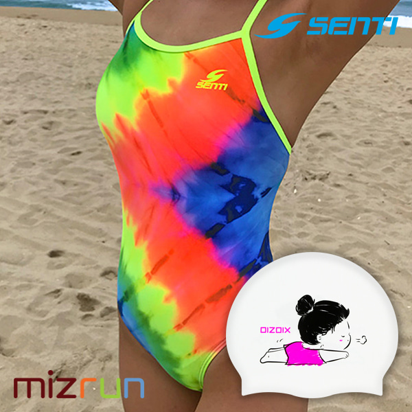센티 / 여자 수영복 세트 WSM-9964 + 디자인 수모 증정