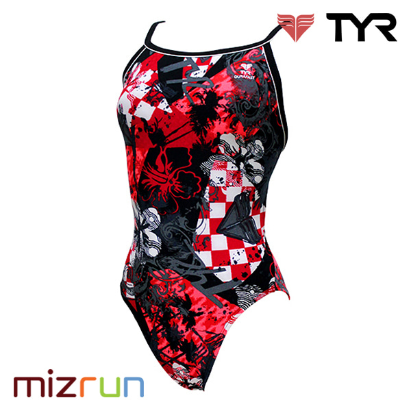 티어 / 여자 원피스 수영복 다이아몬드백 TDSD707 RED