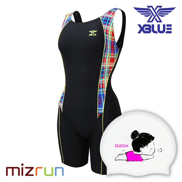 엑스블루 / 여자 반전신 수영복 아쿠아복 XWU-5031-20 + 디자인 수모 증정